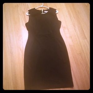 Black Calvin Klein Sheath Dress